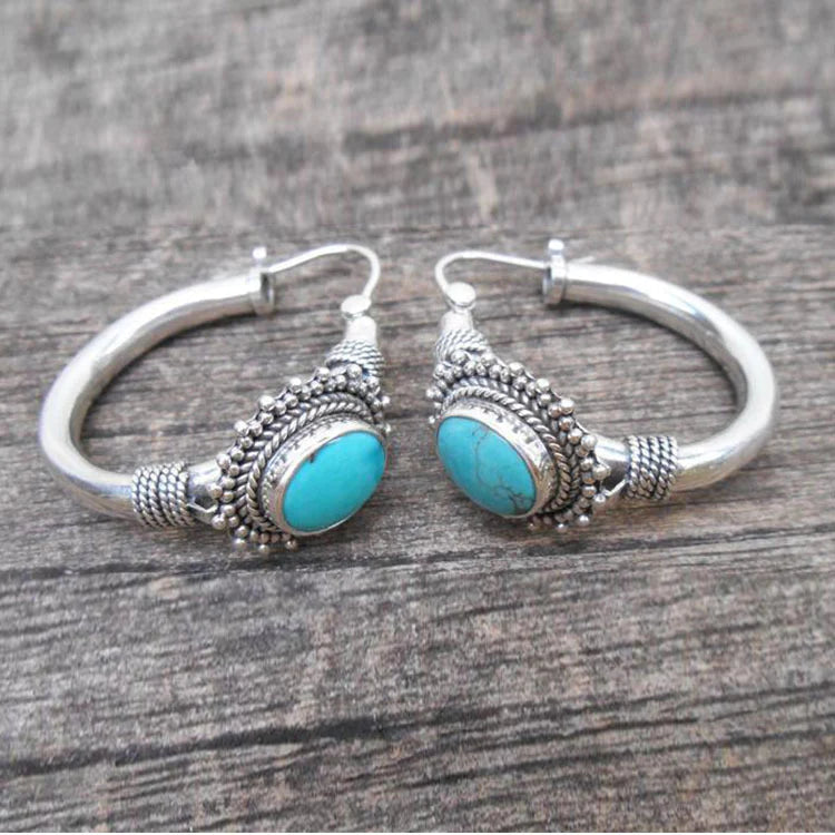 Vintage Turquoise Earrings 3
